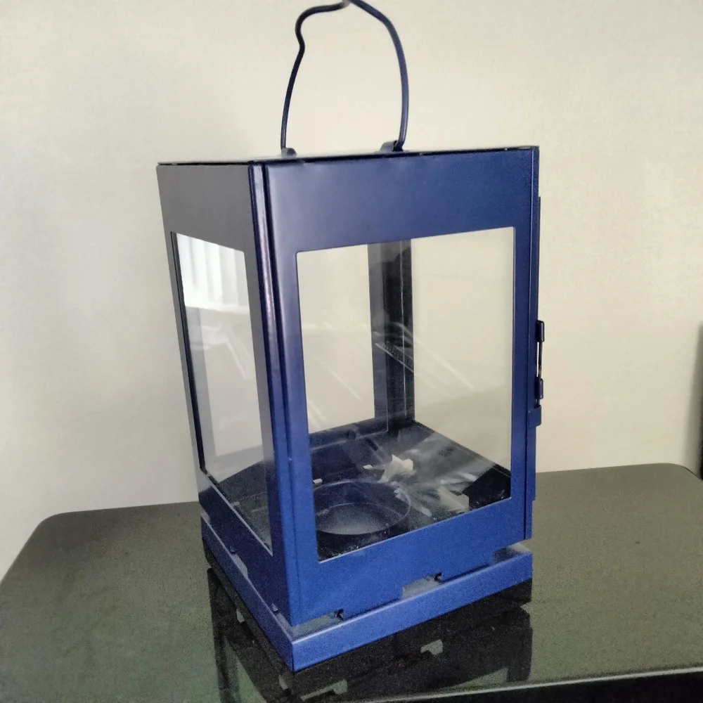 IKEA Tealight Lantern in Blue